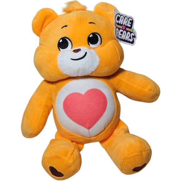 Care Bears Tenderheart Bear Plush 11" Basic Fun! Orange Stuffed Animal Toy - Picture 1 of 6